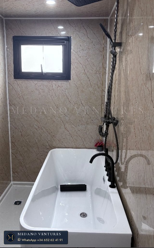 Bañera de 100 o 150 cm